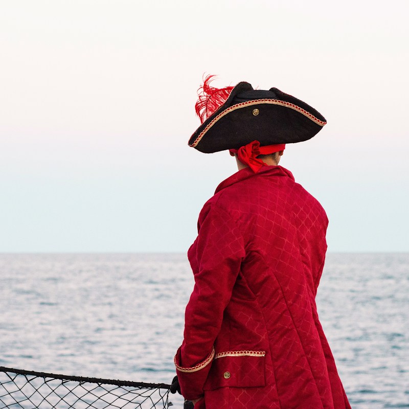 pirate at sea